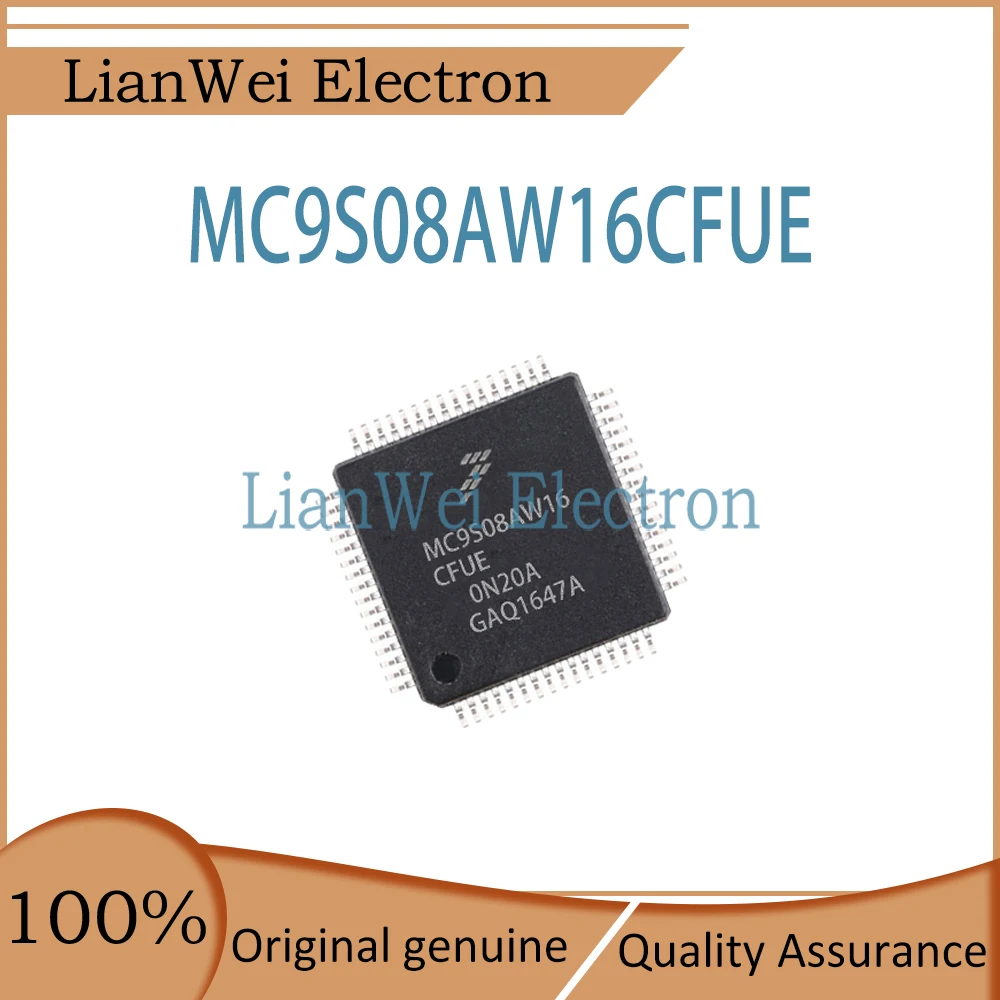 

MC9S08AW16CFUE MC9S08AW16 MC9S08AW IC MCU Chipset QFP-64