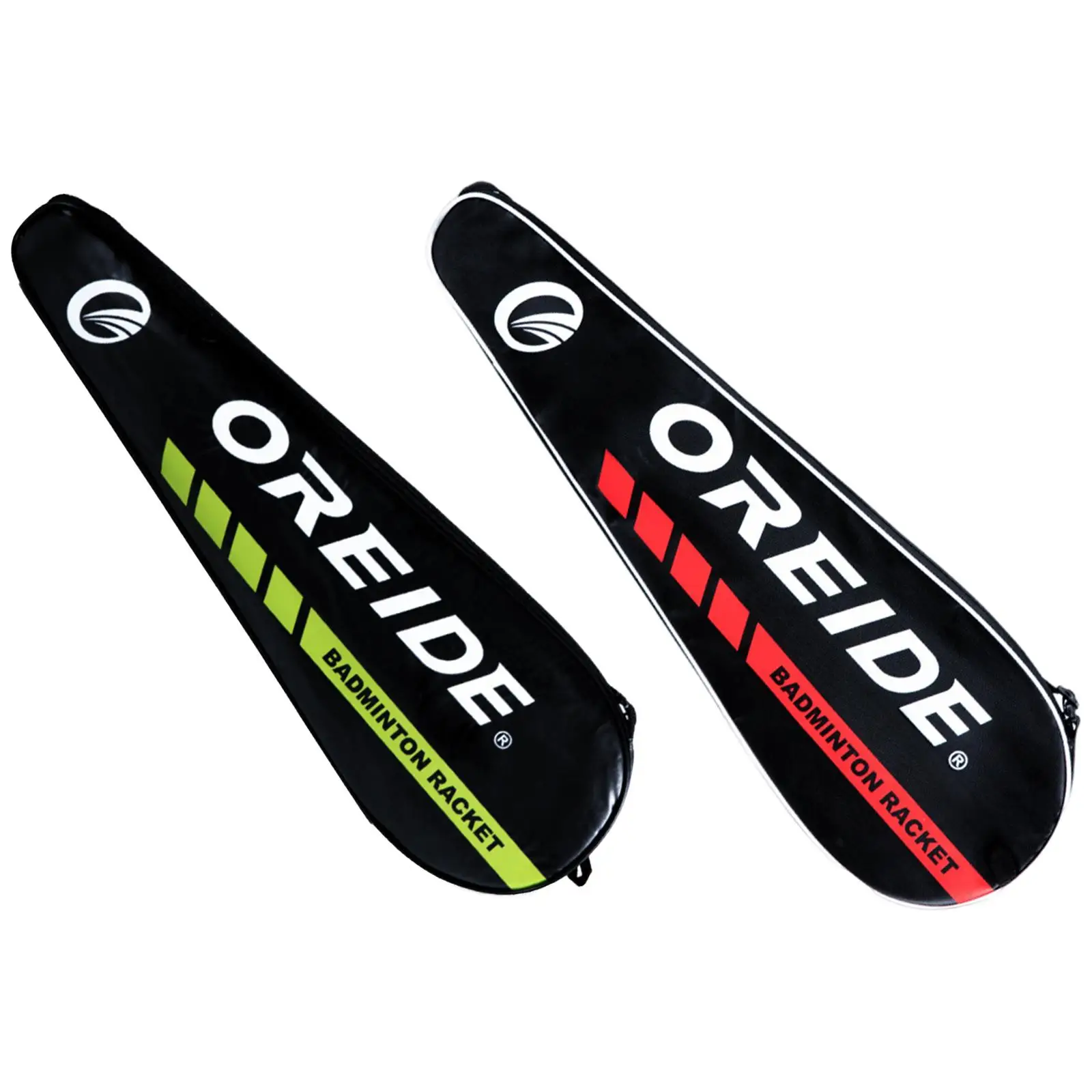 Multifunctional PU Badminton Racket Bag Dustproof Padded Paddle Case with Adjustable Strap for Travel Tennis Sports Students