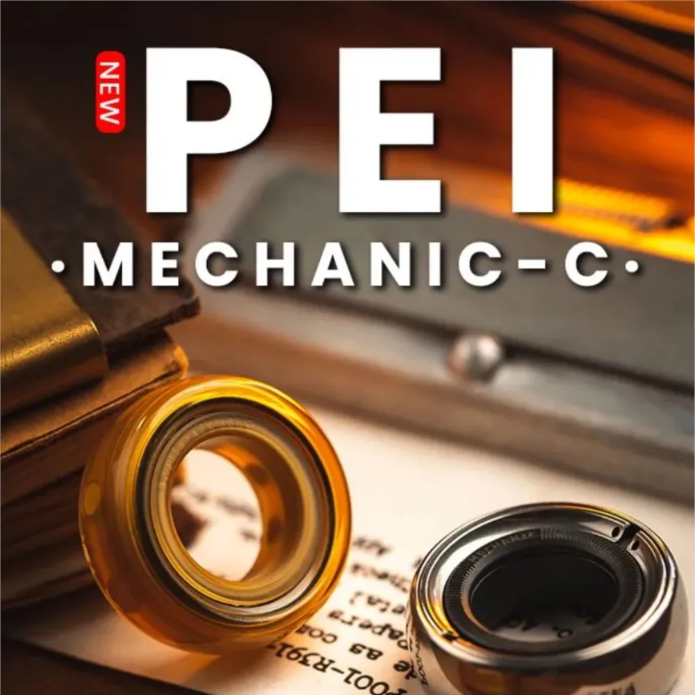 LAUTIE NEW Mechanic-C PEI Fidget Ring Adjustable Magnetic Settings Spy Wars Series Anxiety Toy Fingertips Toy Out Of Print