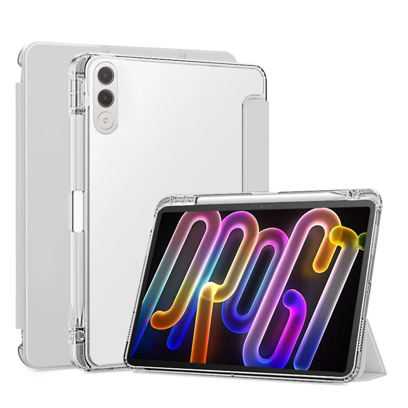 

Чехол для Xiaoxin pad pro gt с держателем для карандашей, мягкая задняя подставка из искусственной кожи, чехол для Lenovo Xiaoxin Pad Pro GT, чехол 11,1 дюйма, TB710FU