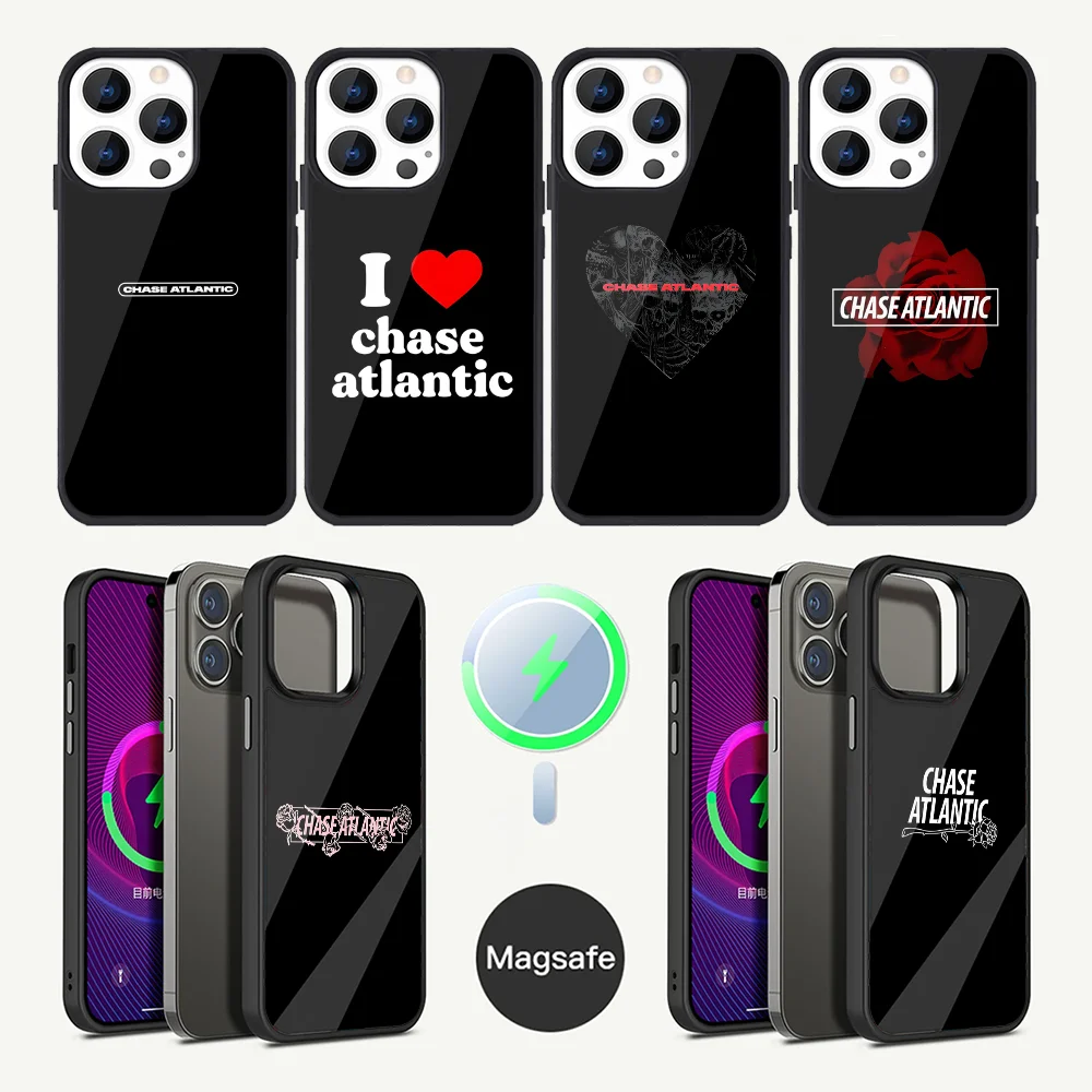 C-Chase A-Atlantic Band Phone Case For iPhone 16,15,14,13,12,11,Plus,Pro,Max Mini Magsafe Magnetic Wireless Charging