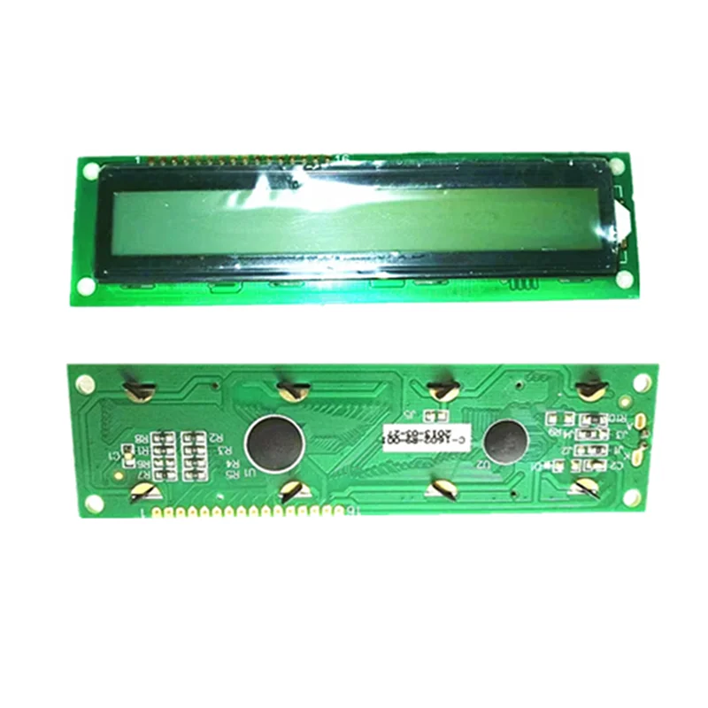 5V Large Bigger 1602 16*2 16x2 LCD Gray Display C-1602-R9-001 Screen 16P Special Outline 122x33MM For precision instrument