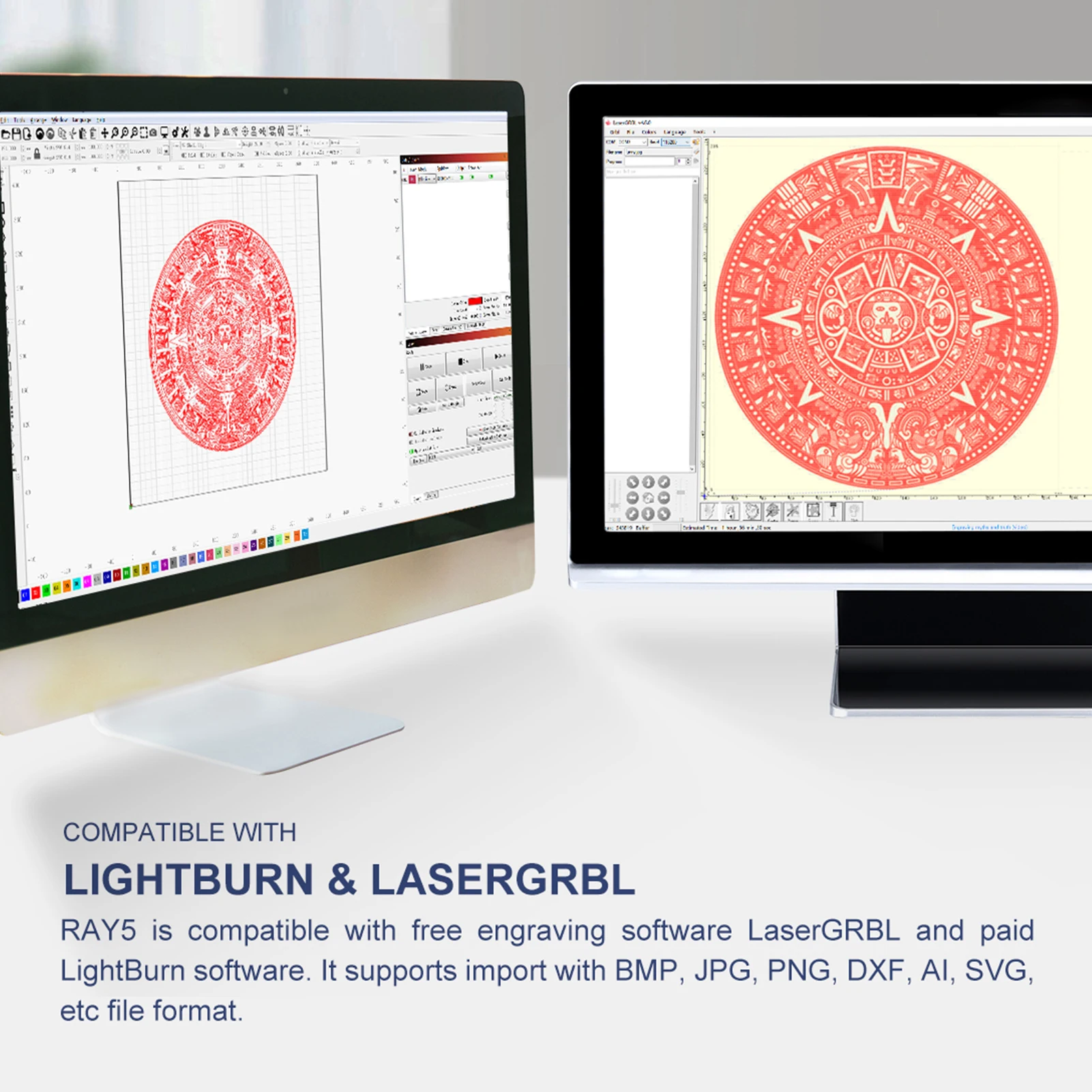 LONGER RAY5 5W  Laser Engraver Eye Protection 400x400mm Carving Area Ultrafine Laser Spot Eye Protection Compatible with Lase