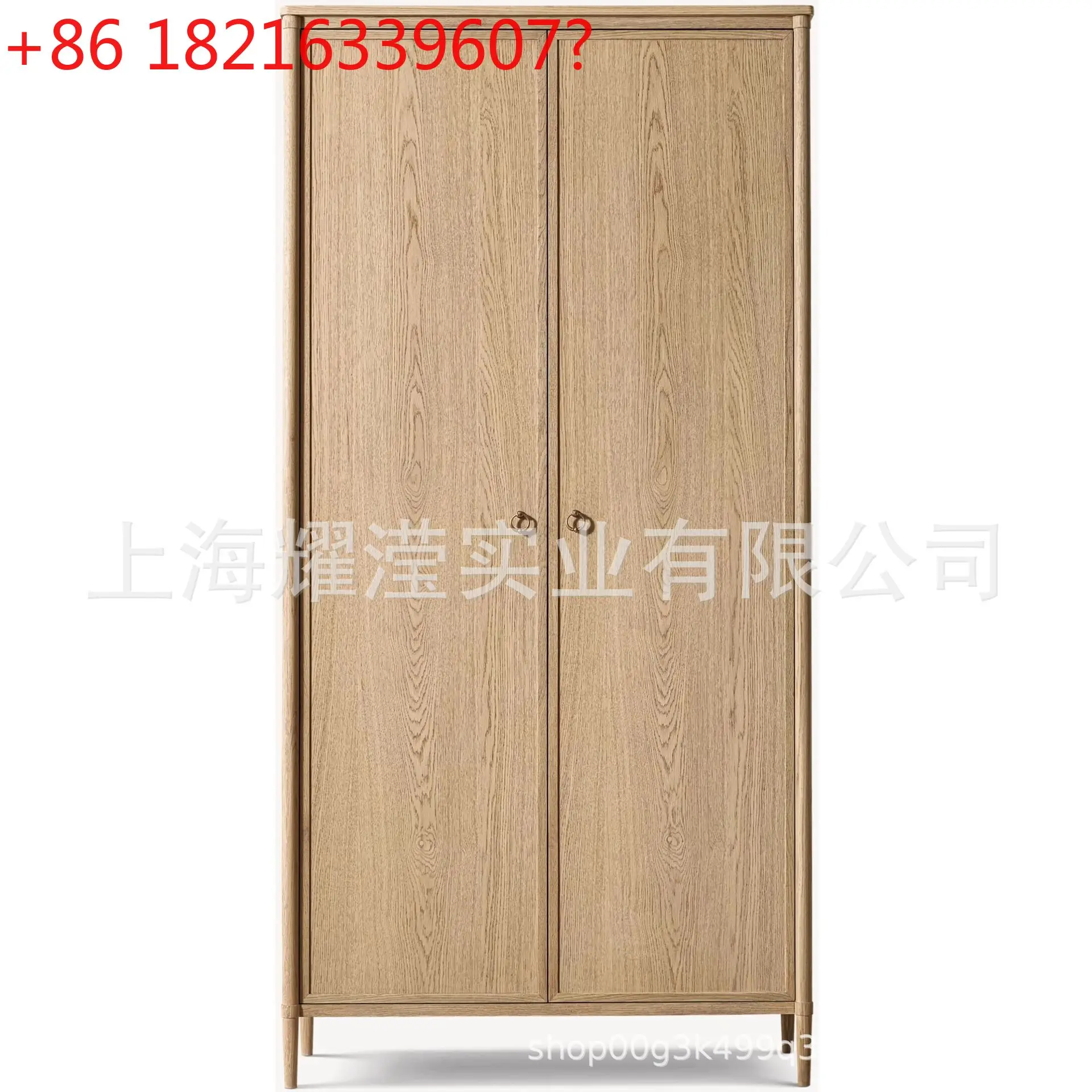 

Американский стеклянный шкаф из цельного дерева для гостиной, простой ретро-витрина, французский шкаф с двойной дверью, винный шкаф