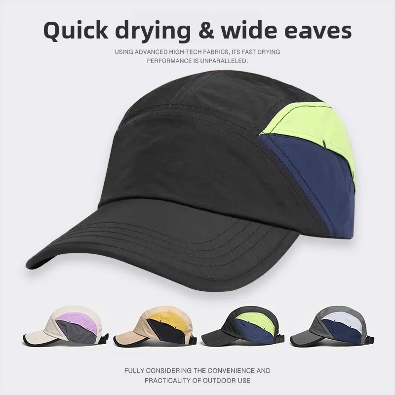 

Outdoor Sports Lightweight Breathable Waterproo UPF 50+ Sun Protection Sport Hat Baseball Cap Mountaineering Sun Protection Cap