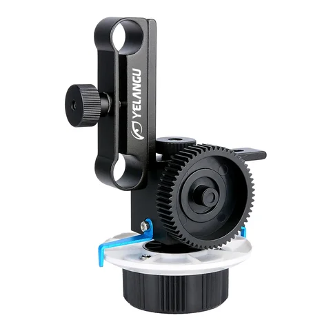 YELANGU Portable Mini Follow Focus Quick Focus Wireless Lens Control For DSLR Camera Gimbal BMPCC 4K Accessories
