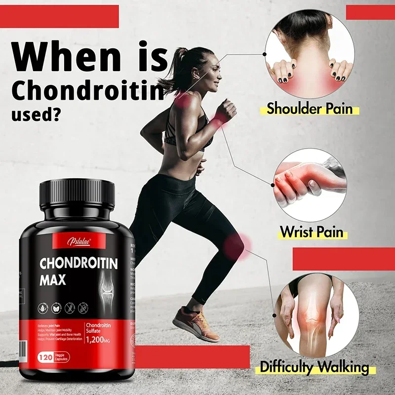 Chondroitin Max Supplement - Joint Pain Relief, Anti-inflammatory, Herniated Disc Relief, Knee and Joint Care - Image 3