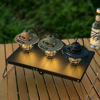 Retro Portable Camping Lantern IPX4 Waterproof 1