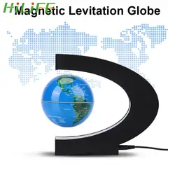 Magnetic Levitation Globe Electronic Antigravity Lamp Novelty Ball Light Birthday Gifts Floating LED World Map Toy For Kids