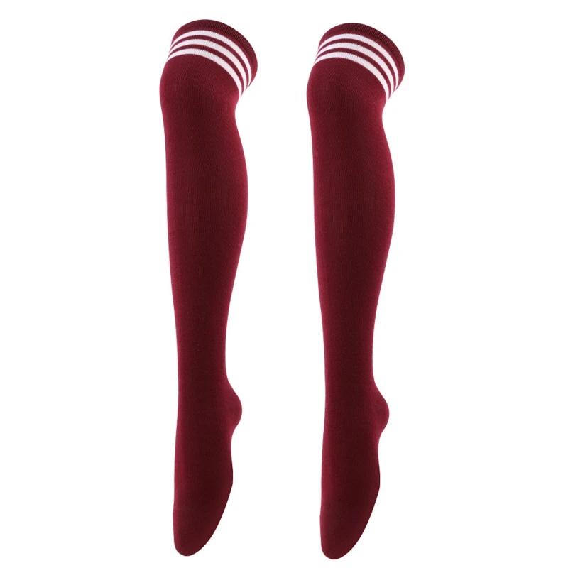 Sexy Long Socks Women Over Knee Thigh High Socks Over The Knee Stockings For Ladies Girls Warm Knee Socks image 4