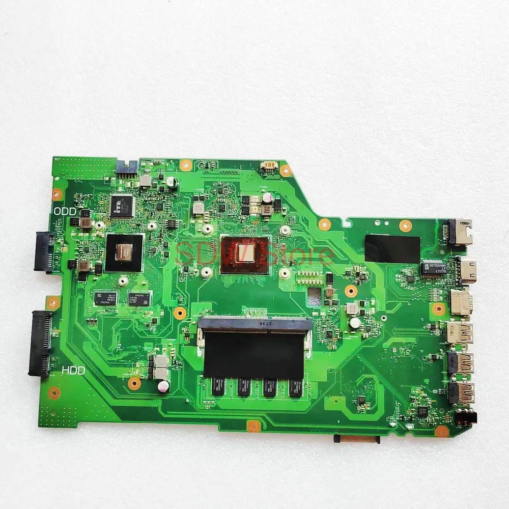 X751NV Notebook Mainboard For ASUS X751NC X751NA X751N X751NV Laptop Motherboard REV 2.1 with N3450 CPU 4GB RAM 100% tested work