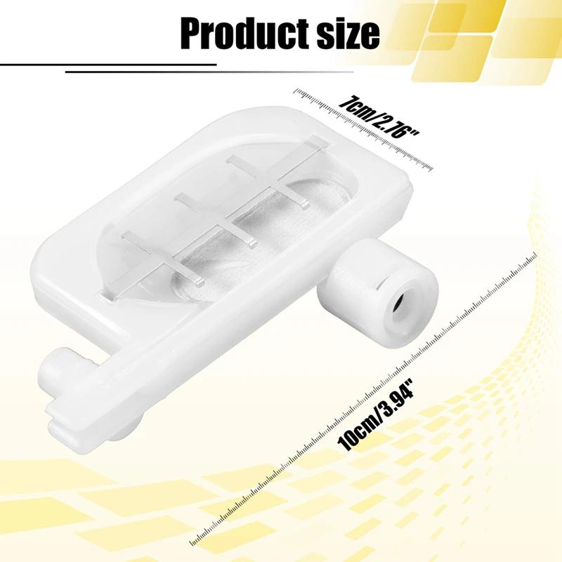 دامبير حبر صاعد مع فلتر صغير ، قلابة لإبسون DX3 ، DX4 ، DX5 ، رأس طباعة ، إبسون 1800 ، R1900 ، 10