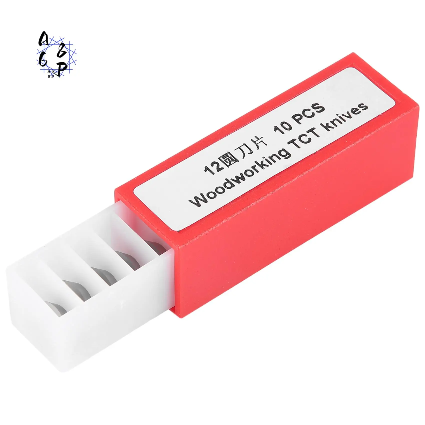 

A68P-Ci3 Round 12X2.5Mm Carbide Inserts Cutters Knives Replacement Blade Fit For DIY Lathe Wood Turning Finisher Tool 10Pcs