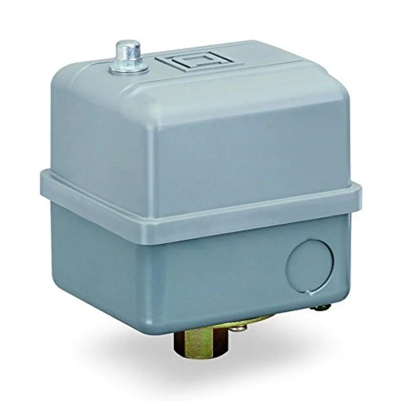 

Telemecanique Sensors 9013GHG2J53 Pressure Switch, 200/250 psi Sensor, NEMA 1 Enclosure, 1/4" NPSF, 100-125 psi Points
