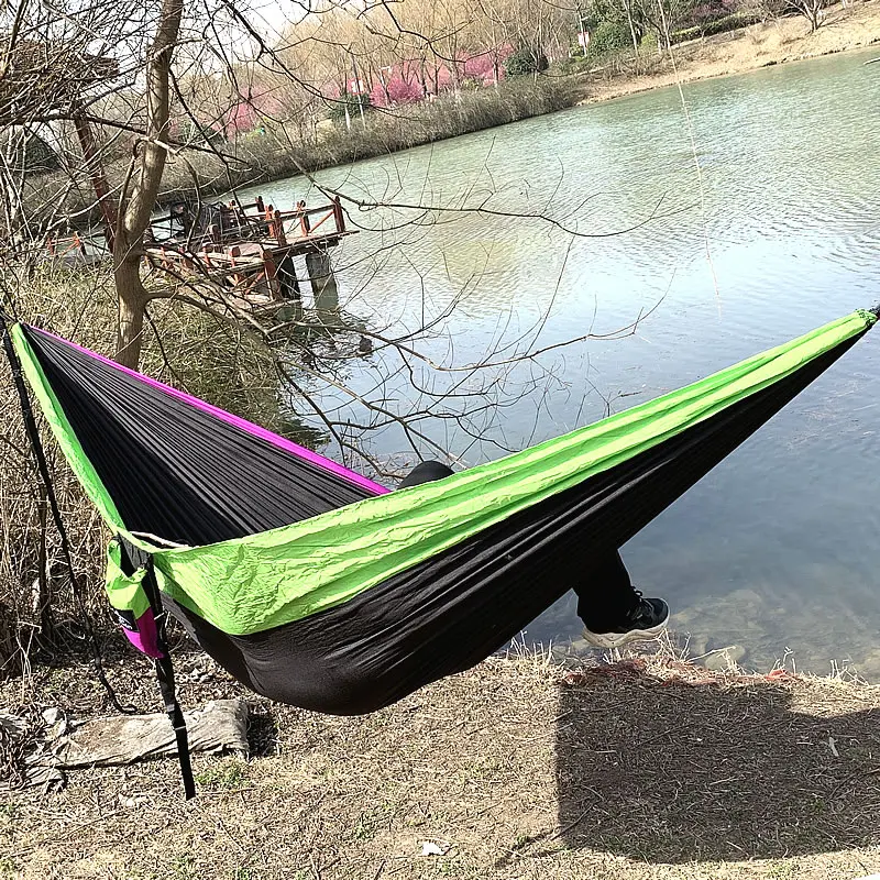 Goodwin Parachute Cloth Hammock Outdoor Camping Swing 300 X 200 Double Person Extended and Widened Ultra Light Product