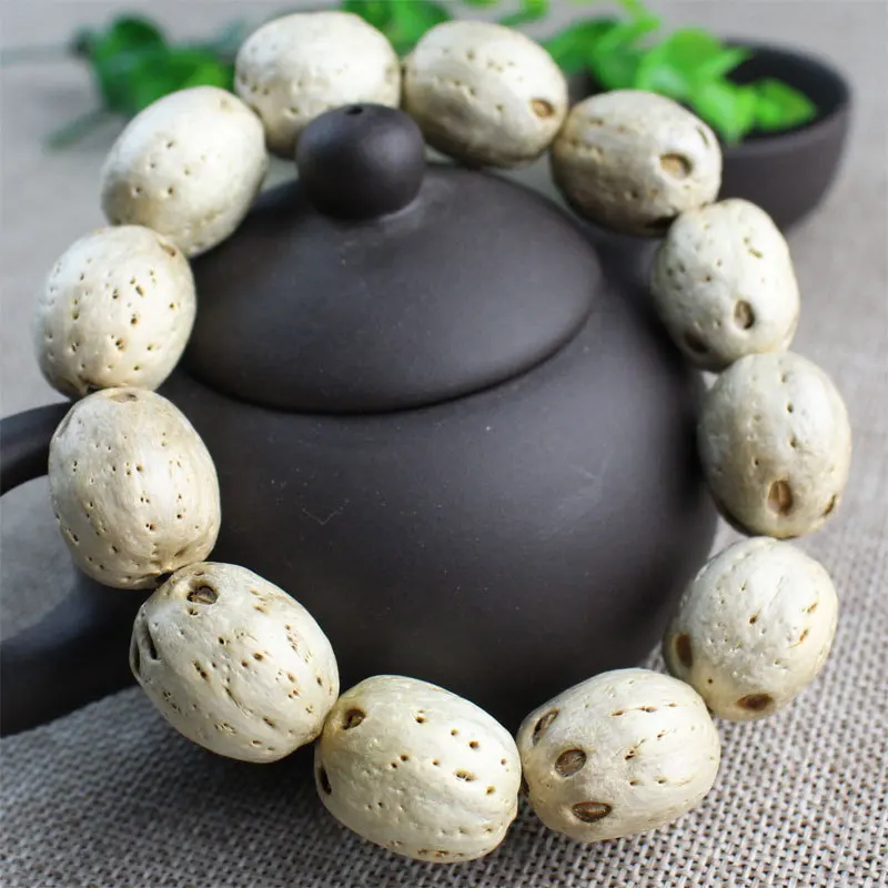 

Factory Wholesale Five-Eye Six-Way Bodhi Seeds Bracelet Crafts Prayer Beads Bracelet Men and Women Five-Eye Fruit Stall Supply