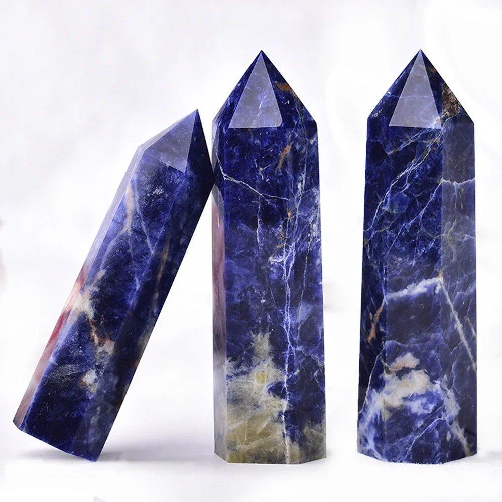 Natürliche Stein und Kristalle Punkt Zauberstab Hexerei Rosenquarz Amethyst Home Decor Mineral Reiki Heilsteine Handwerk Raumdekoration