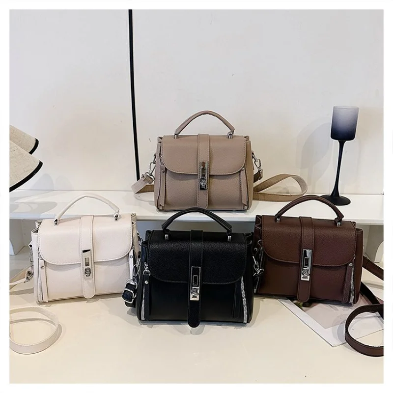 

Роскошная женская сумка-мессенджер из кожи с рисунком Begonia, повседневная, в Париже, винтажная, просторная, в повседневном стиле ​