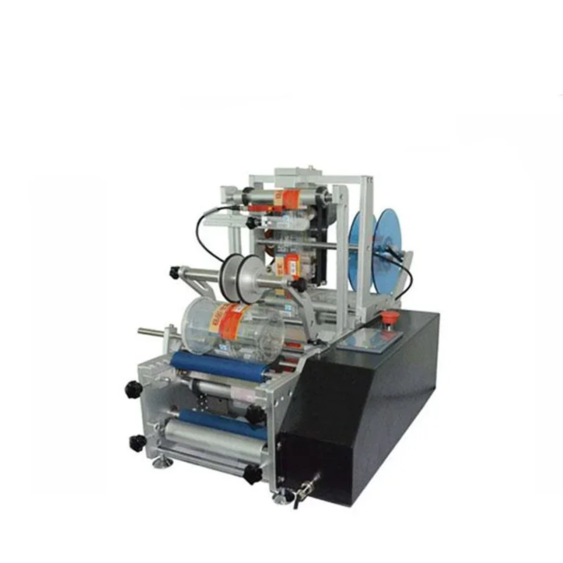 Semi Automatic Round Bottle Labeling Machine Factory price Round Bottle Labeling Machine