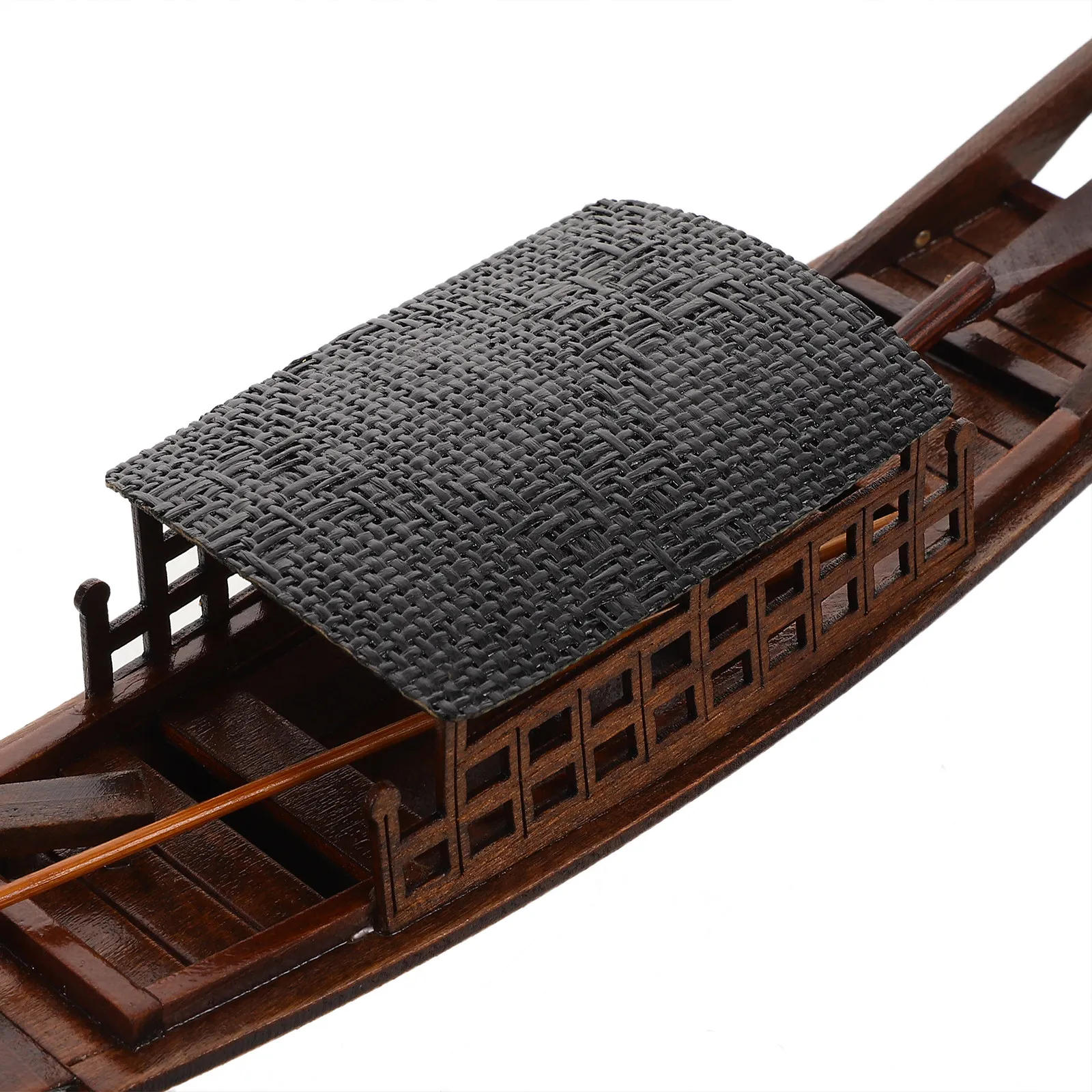Wooden Sailboat Decoration Classic Water Town Style Home Office Vintage Nautical Cabinet Miniature Boat Ornament