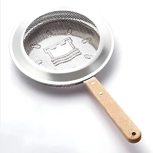 

Handy Stainless Steel Coffee Roaster with Wooden Handle – Portable & Lightweight for Home or Outdoor Use
