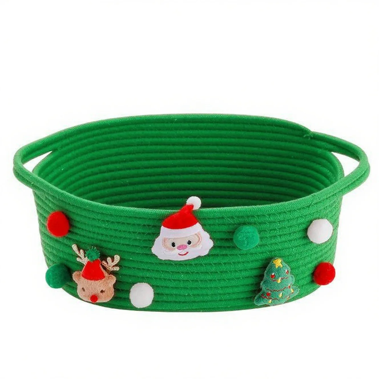 

CX Christmas Gift Basket, Santa Storage, Tote Bag