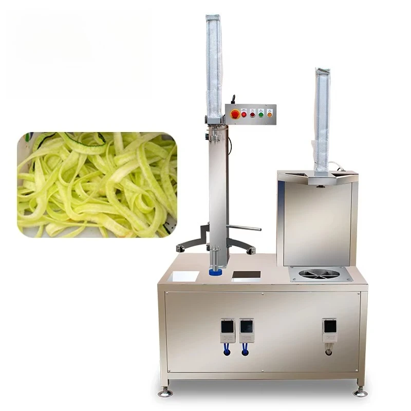 حار بيع 0.75KW الفولاذ المقاوم للصدأ البطيخ الشمع القرع آلة تقشير وترفرف #1