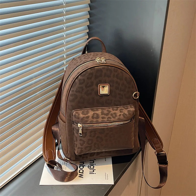 

Luxury Leather Backpack for Women 2025, Stylish Large Capacity Daypack, Chic Minimalist Rucksack for City Travel & Work