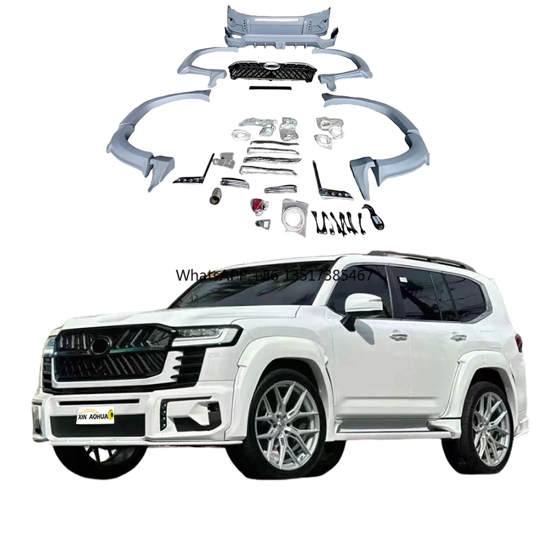 

Suitable for Toyota Land Cruiser 2021 + LC300 WALD Body Kit Front and Rear Bumpers