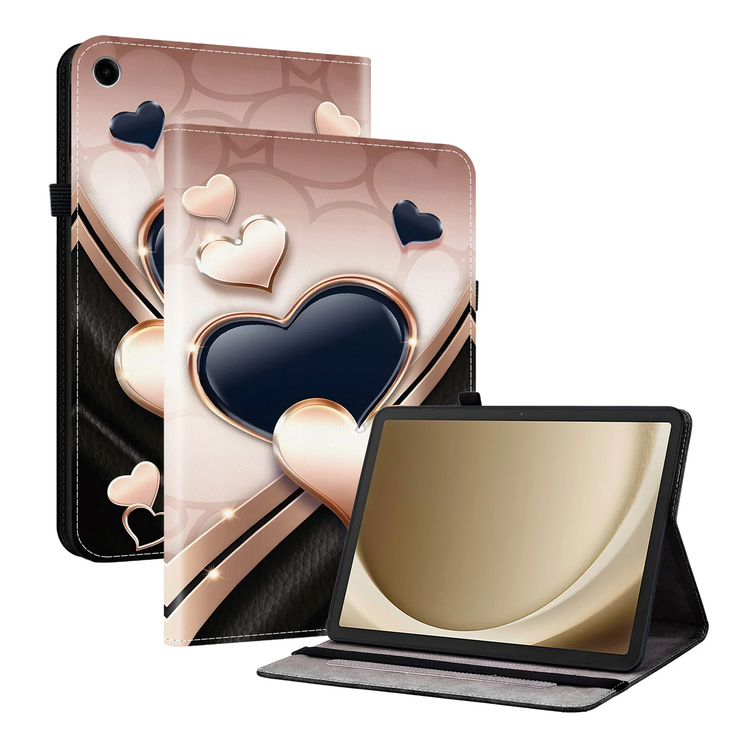 Leren hoesje voor Samsung Galaxy Tab A11 A9 + 8.7 Plus S5e T720 Tablet Case Tab A 10.1 T510 A8 X200 S4 10.5 S6 A7 Lite 10.4 Shell