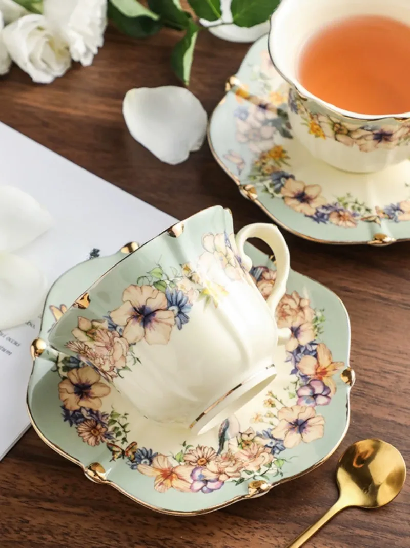 Coffee cup gift box exquisite French cup tea set teapot set