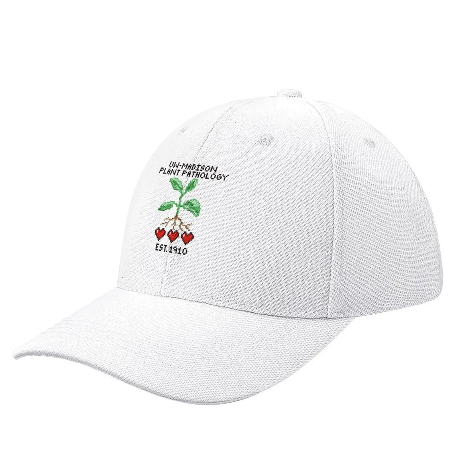 The UW-Plant Pathology Collection Baseball Cap Big Size Hat Wild Ball Hat Mountaineering Snap Back Hat Luxury Woman Men's