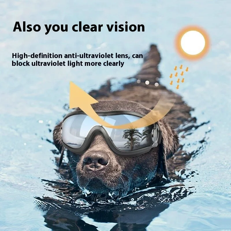 نظارات الكلاب - نظارات شمسية واقية من الأشعة فوق البنفسجية للحيوانات الأليفة، نظارات زجاجية لطيفة وأنيقة للكلاب (صور ممتعة جاهزة! #2