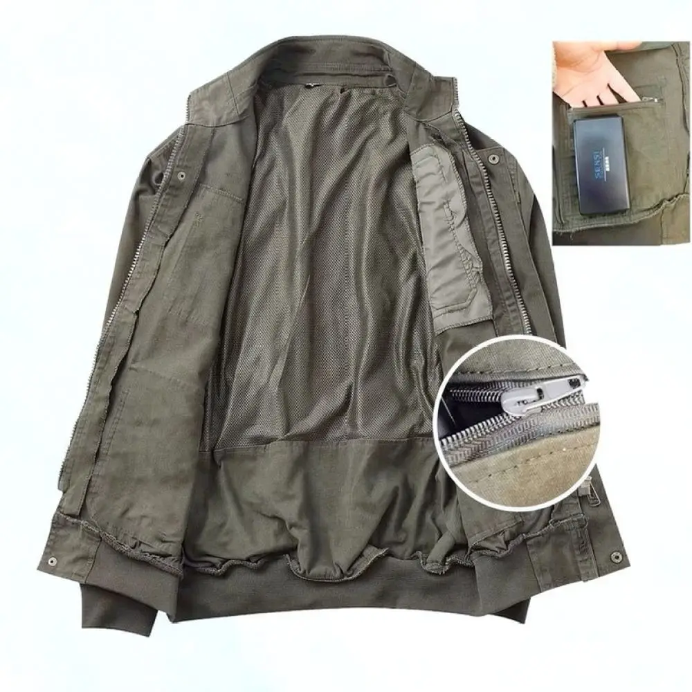 Comfortable Cooling Work Jacket With Fans Heat Resistant Protective Gear For Industrial Welding Construction Summer