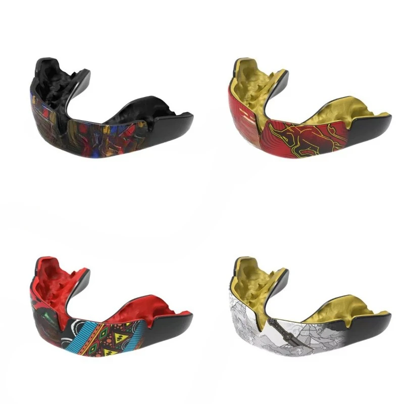 

Boxing mouth guards, Sanda Muay Thai taekwondo braces