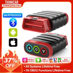 THINKCAR THINKDIAG MINI OBD2 Scanner Diagnostic Tool OE Full System Car Scanner for iOS Android Fault Code Reader Free Update
