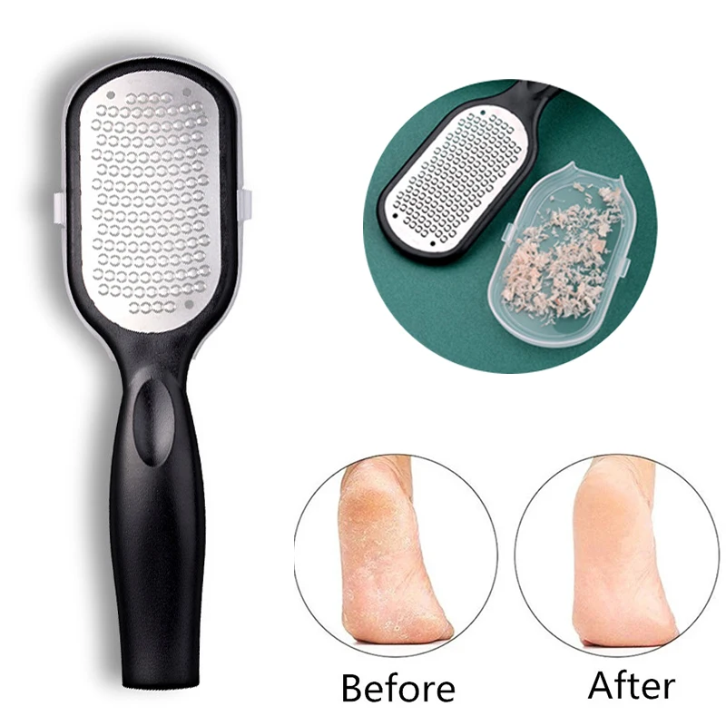 Foot Scrubbing Stone Brush Foot Scrubbing Board To Remove Dead Skin File Foot Bottom Scrubbing Board Steel Pedicure Tool