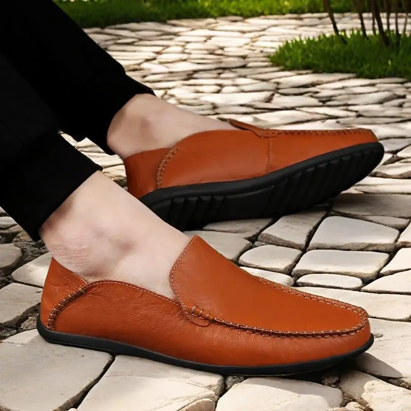 Daily business shoes, fashion classics, lazy pedal Doudou shoes, high-quality casual business loafers