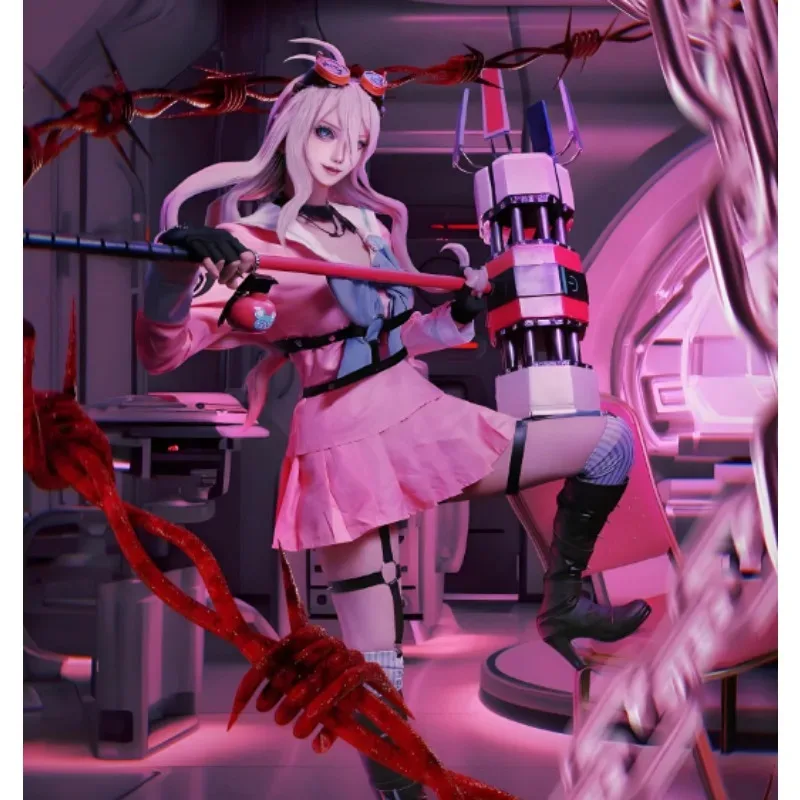 أزياء أنيمي دانغانرونا V3 ميو إيروما التأثيرية الزي المدرسي الملابس والاكسسوارات مجموعة كاملة فستان حفلات الكرنفال فتاة Suitsx;8