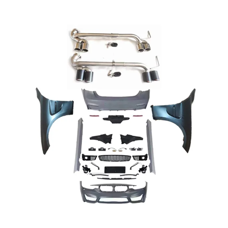 

Damei Высокое качество F30 F35 Обновление в стиле M3 Передний задний бампер Боковые юбки Выхлопная труба Крылья Комплект кузова для 320i 328i 335i