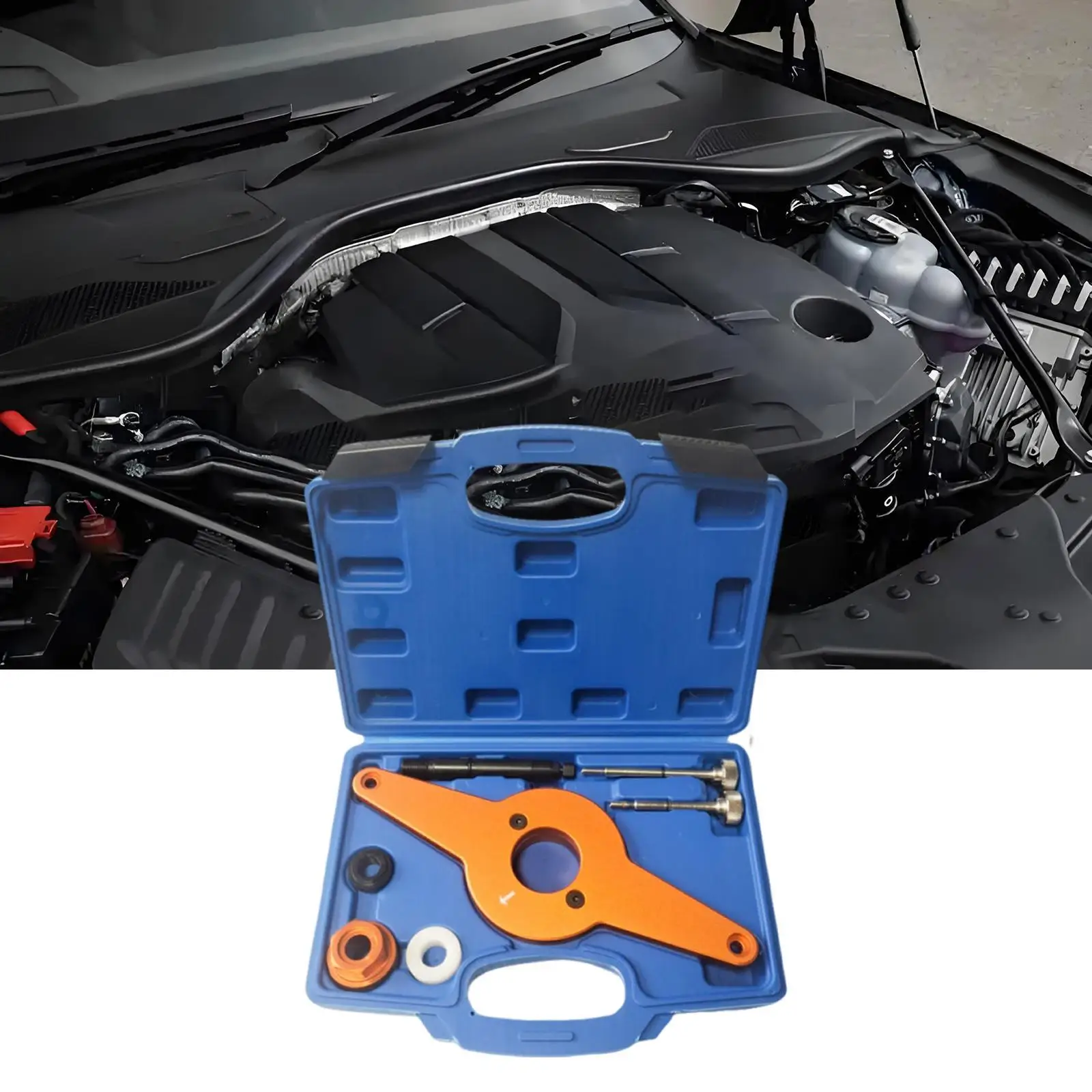 

Engines Vibration Damper Tool Crankshaft Pulley Removal for Volkswagen