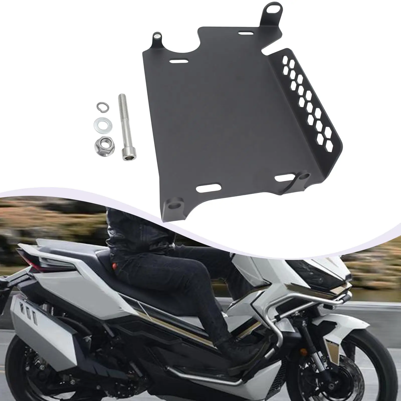 

Skid Plate Black Protective Cover for G368 368E Motorcycle Accessories