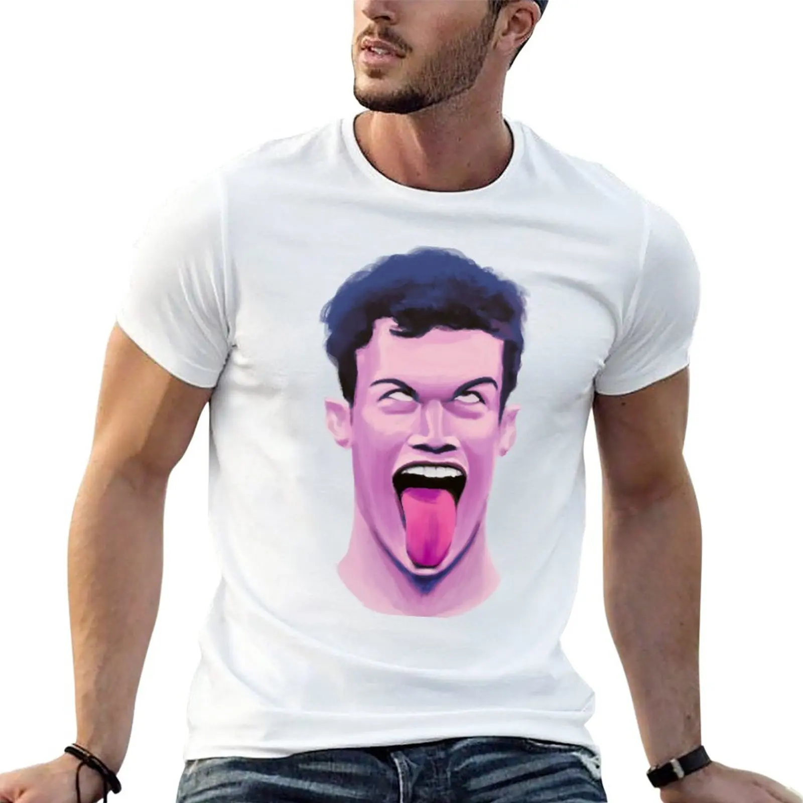 Blanco T-Shirt summer clothes new edition men clothing