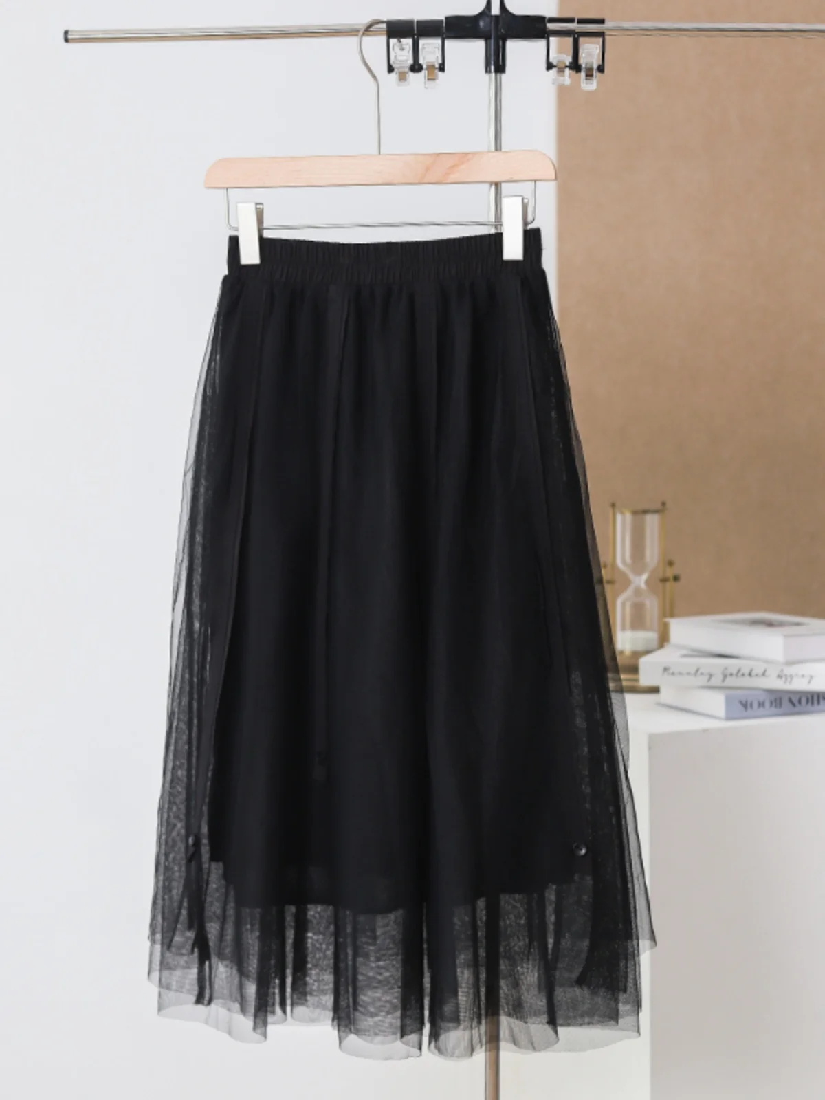 

Autumn Winter Knitted f Skirt Original Reservoir Pleated Skirt 2630 Waist Floral Pattern Versatile Mid-Length Cotton Skirt