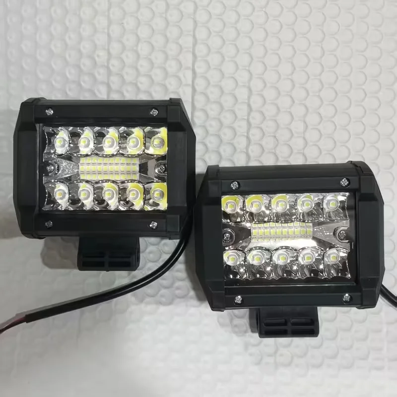 1PC 12v Offroad Spot Flood Combo Work Light LED Light Bar Superbright 6000K for Car SUV 4x4 Boat ATV Barra LED Headlights