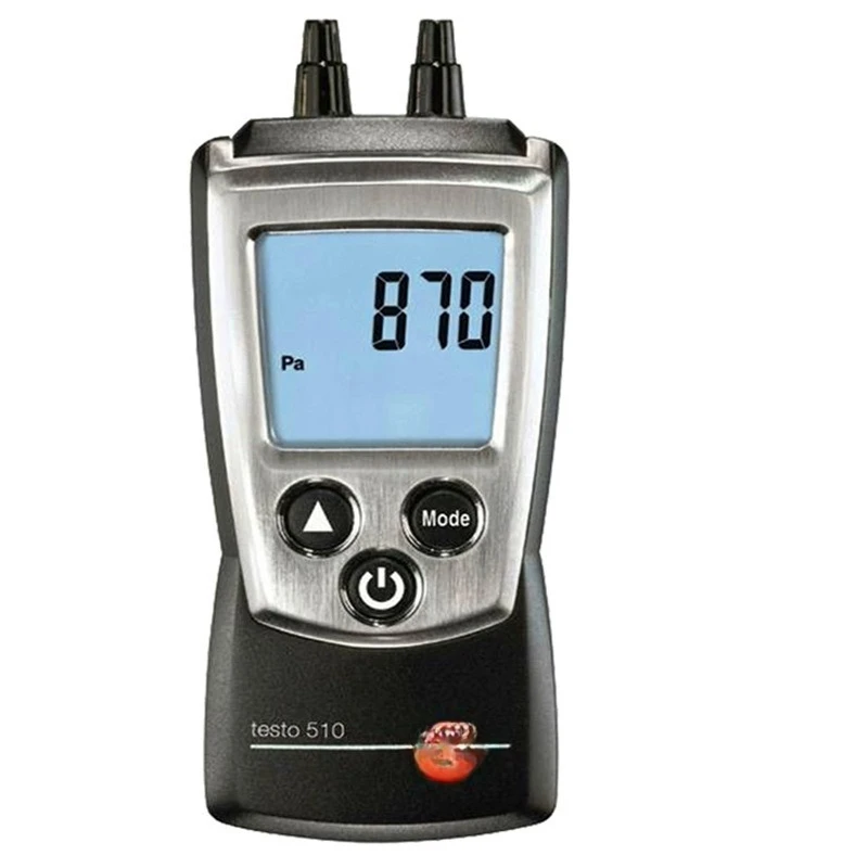 

510 Differential pressure gauge Electronic digital display anemometer Gas pipeline pressure detection clean room
