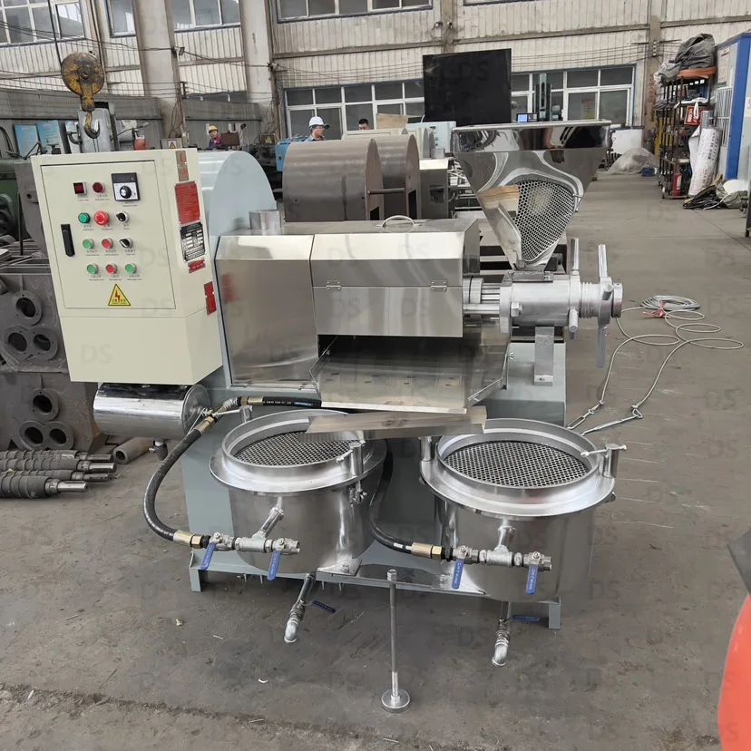 آلة ضغط زيت فول الصويا بذور اللفت المتكاملة لمرشح الفول السوداني #4