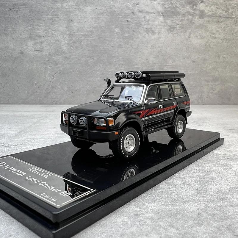 

GCD 1:64 Land Cruiser LC80 SUV легкосплавный автомобиль, литье под давлением и игрушечный транспорт, модель автомобиля, миниатюрная масштабная модель автомобиля, игрушки для детей