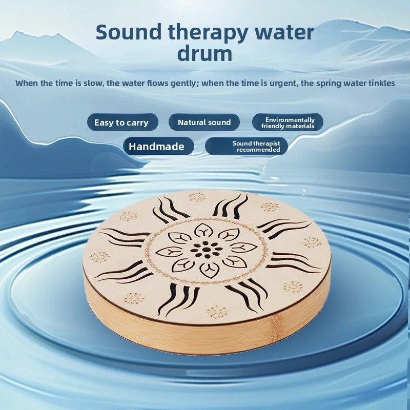 Stream Yoga Meditation Sound Healing Onomatopoeia Rain Ethnic Small Musical Instrument Stream Rain Sound Stream Drum