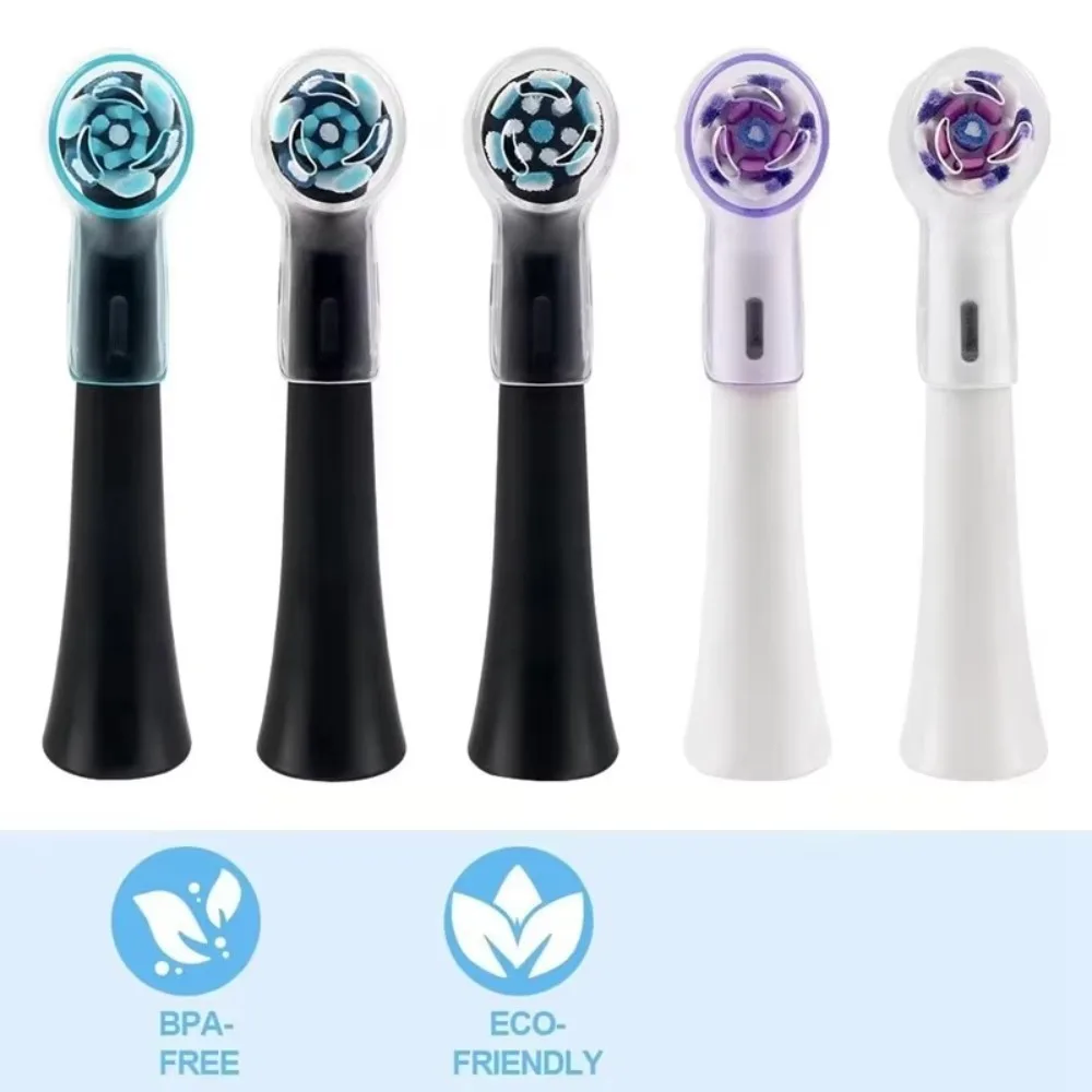 4PCS Plastic Toothbrush Heads Dustproof Cover Replacement Heads Transparent Electric Toothbrush Caps Toothbrush Head Covers